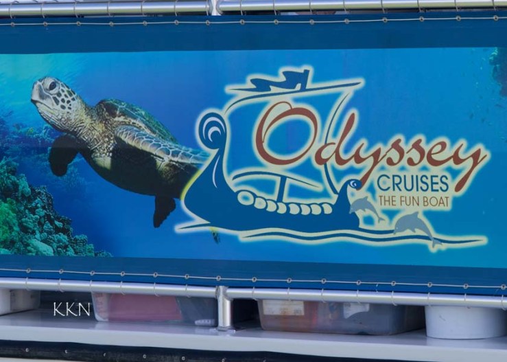 Odessey Cruise Sign